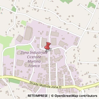 Mappa Via Mottola, 74015 Martina Franca, Taranto (Puglia)