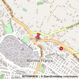 Mappa Viale Alcide de Gasperi, 14, 74015 Martina Franca, Taranto (Puglia)