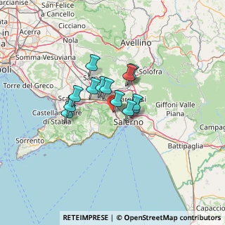 Mappa Via Salvo D'Acquisto, 84013 Cava de' Tirreni SA, Italia (8.99077)