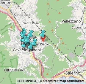 Mappa Via Carmine Consalvo, 84016 Cava de' Tirreni SA, Italia (1.68154)