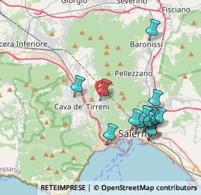 Mappa Via Carmine Consalvo, 84016 Cava de' Tirreni SA, Italia (4.26143)