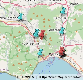 Mappa Via Carmine Consalvo, 84016 Cava de' Tirreni SA, Italia (4.25286)