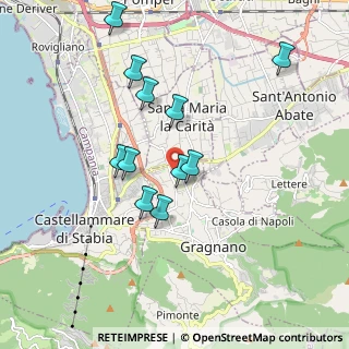 Mappa Via Giosuè Carducci, 80054 Gragnano NA, Italia (1.84)