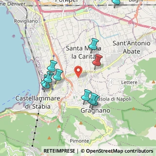 Mappa Via Giosuè Carducci, 80054 Gragnano NA, Italia (2.45923)