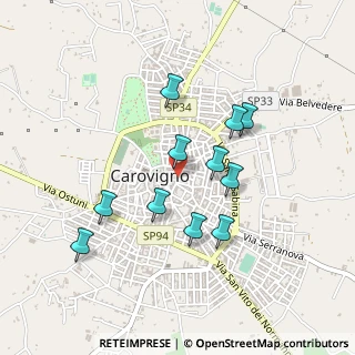 Mappa Corso Vittorio Emanuele, 72012 Carovigno BR, Italia (0.43364)