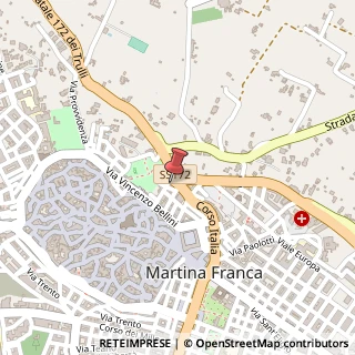 Mappa Via Giacomo Puccini, 7, 74015 Martina Franca, Taranto (Puglia)
