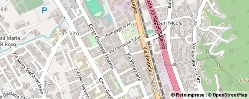 Mappa Cava de' Tirreni
