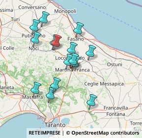 Mappa Vicolo Giuseppe Testa, 74015 Martina Franca TA, Italia (13.488)