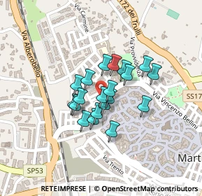 Mappa Vicolo Giuseppe Testa, 74015 Martina Franca TA, Italia (0.149)