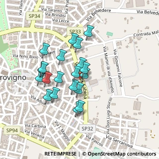 Mappa Via Giovanni Amendola, 72012 Carovigno BR, Italia (0.203)