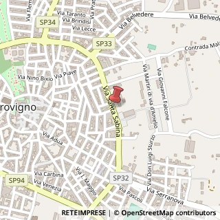 Mappa Via S. Sabina, 112, 72012 Carovigno, Brindisi (Puglia)