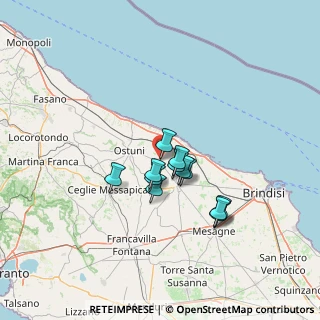 Mappa Via Giovanni Amendola, 72012 Carovigno BR, Italia (10.65583)