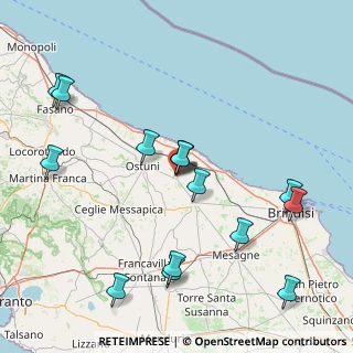 Mappa Via Giovanni Amendola, 72012 Carovigno BR, Italia (18.958)