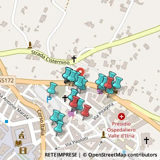 Mappa Via Antonio Pacinotti, 74015 Martina Franca TA, Italia (0.1)