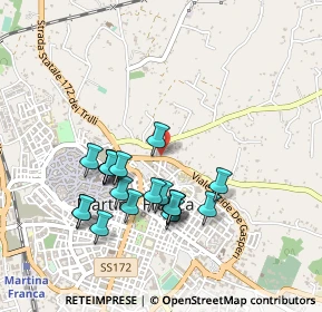 Mappa Via Antonio Pacinotti, 74015 Martina Franca TA, Italia (0.4645)