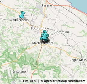 Mappa Via Antonio Pacinotti, 74015 Martina Franca TA, Italia (1.71455)