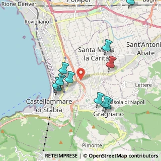 Mappa Via Ugo Foscolo, 80054 Gragnano NA, Italia (2.39308)