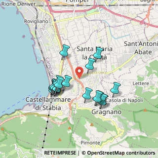 Mappa Via Ugo Foscolo, 80054 Gragnano NA, Italia (1.70789)
