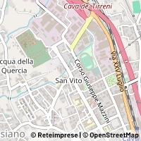 Map Cava de' Tirreni