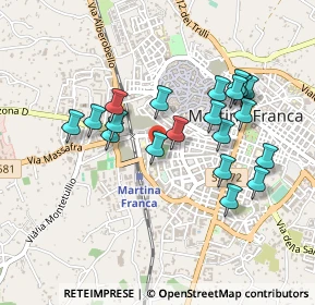 Mappa Via de Pretis, 74015 Martina Franca TA, Italia (0.459)