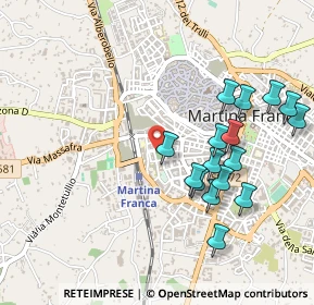 Mappa Via de Pretis, 74015 Martina Franca TA, Italia (0.54813)