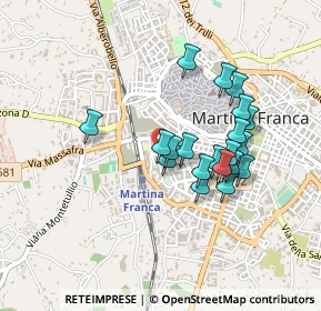 Mappa Via de Pretis, 74015 Martina Franca TA, Italia (0.4035)