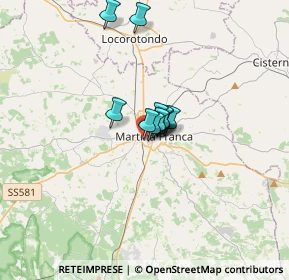 Mappa Via de Pretis, 74015 Martina Franca TA, Italia (1.80455)