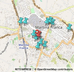 Mappa Via della Libertà, 74015 Martina Franca TA, Italia (0.37385)