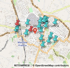 Mappa Via della Libertà, 74015 Martina Franca TA, Italia (0.4025)