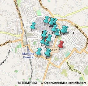 Mappa Via della Libertà, 74015 Martina Franca TA, Italia (0.316)