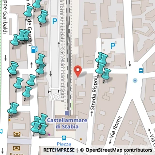 Mappa Via Rodolfo Rispoli, 80053 Castellammare di Stabia NA, Italia (0.08519)