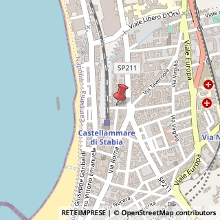 Mappa Via Rodolfo Rispoli,  76, 80053 Castellammare di Stabia, Napoli (Campania)