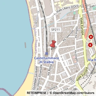 Mappa Strada Rispoli, 52, 80053 Castellammare di Stabia, Napoli (Campania)