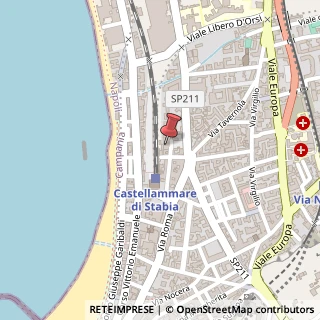 Mappa Strada Rispoli, 85, 80053 Castellammare di Stabia, Napoli (Campania)