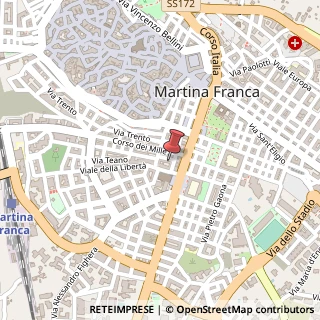 Mappa Via Piave, 5, 74015 Martina Franca, Taranto (Puglia)