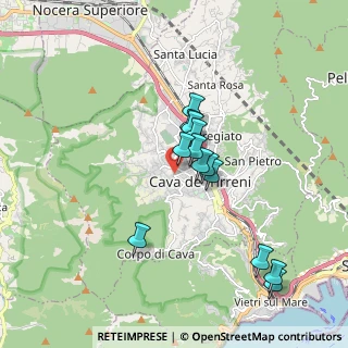 Mappa Via Gioacchino Gigantino, 84013 Cava de' Tirreni SA, Italia (1.61308)