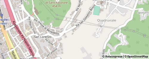 Mappa Cava de’ Tirreni