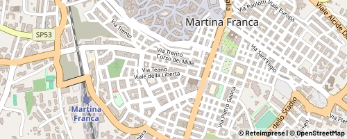 Mappa Martina Franca