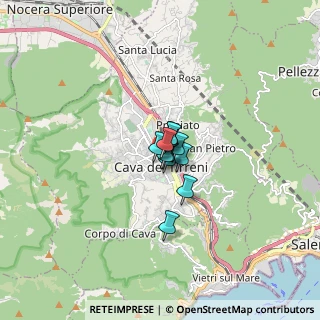 Mappa Via G. Accarino, 84013 Cava de' Tirreni SA, Italia (0.60364)