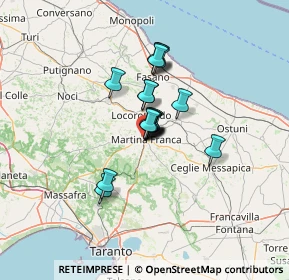 Mappa 122, 74015 Martina Franca TA, Italia (8.28056)