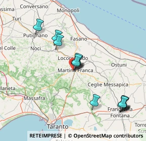 Mappa Via S. Maria Mazzarello, 74015 Martina Franca TA, Italia (16.82692)