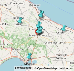 Mappa Via S. Maria Mazzarello, 74015 Martina Franca TA, Italia (10.22364)