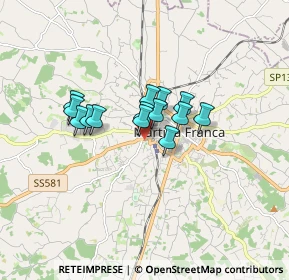 Mappa Via S. Maria Mazzarello, 74015 Martina Franca TA, Italia (1.17071)