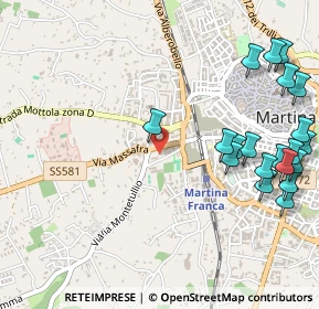 Mappa Via S. Maria Mazzarello, 74015 Martina Franca TA, Italia (0.735)