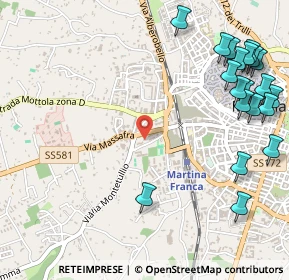 Mappa Via S. Maria Mazzarello, 74015 Martina Franca TA, Italia (0.7935)