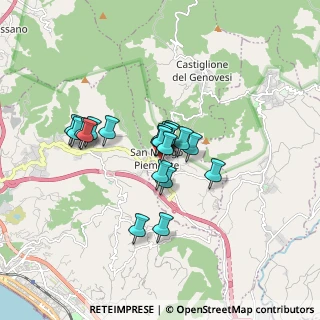 Mappa Via Gabriele Parrillo, 84090 San Mango Piemonte SA, Italia (1.24)