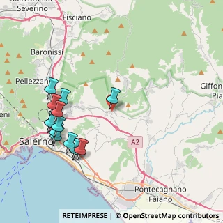 Mappa Via Gabriele Parrillo, 84090 San Mango Piemonte SA, Italia (4.85143)