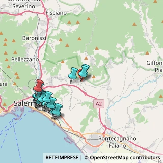 Mappa Via Gabriele Parrillo, 84090 San Mango Piemonte SA, Italia (4.8085)