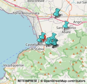 Mappa Piazzale Milante Tommaso, 80053 Castellammare di Stabia NA, Italia (2.45)
