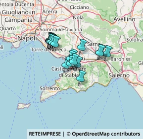 Mappa Piazzale Milante Tommaso, 80053 Castellammare di Stabia NA, Italia (9.8405)